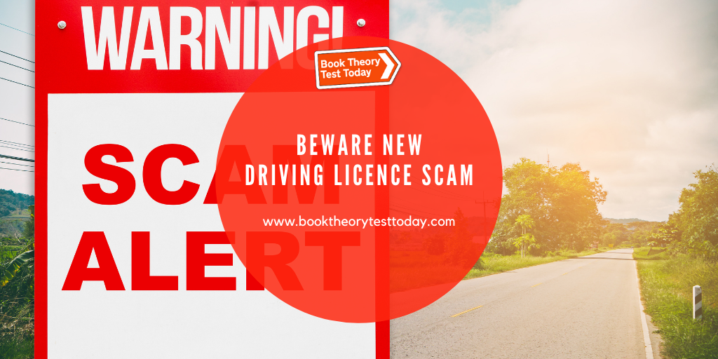 Driving Licence Scam Warning.