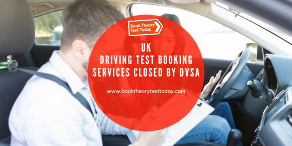 DVSA halts driving test appointments.